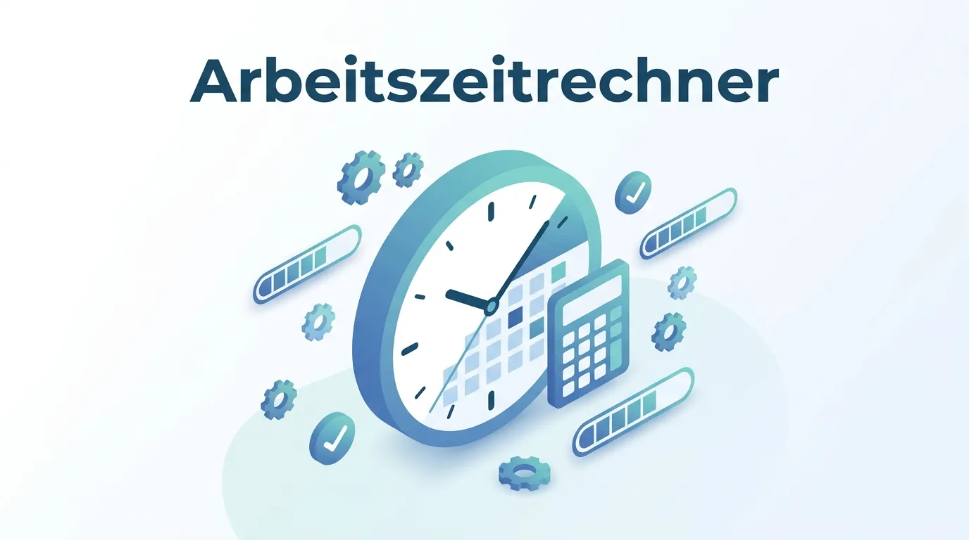 Arbeitszeitrechner Übersicht und Funktion