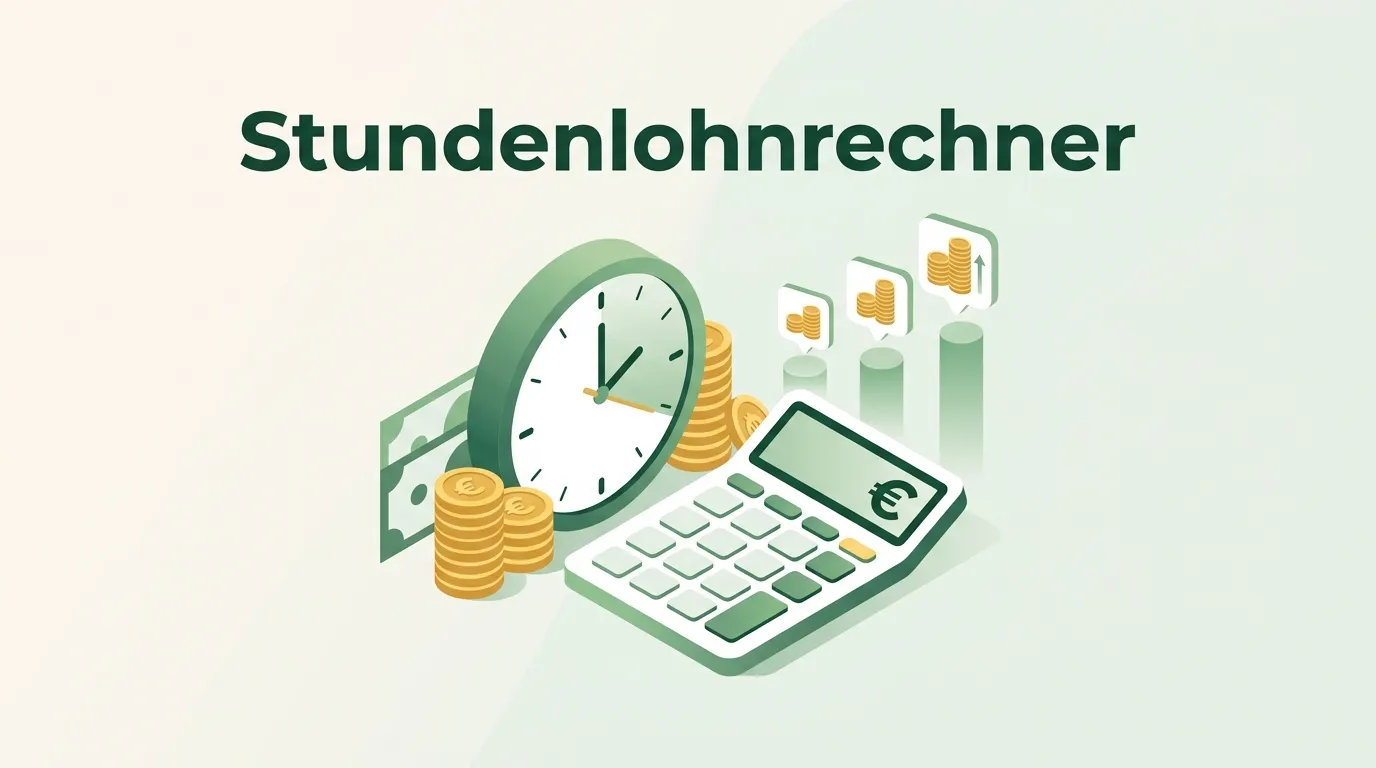 Stundenlohnrechner Brutto und Netto