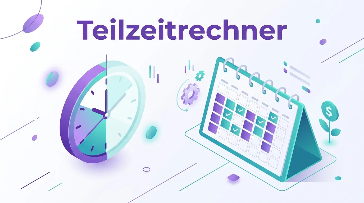 Teilzeitrechner und Gehaltsvergleich