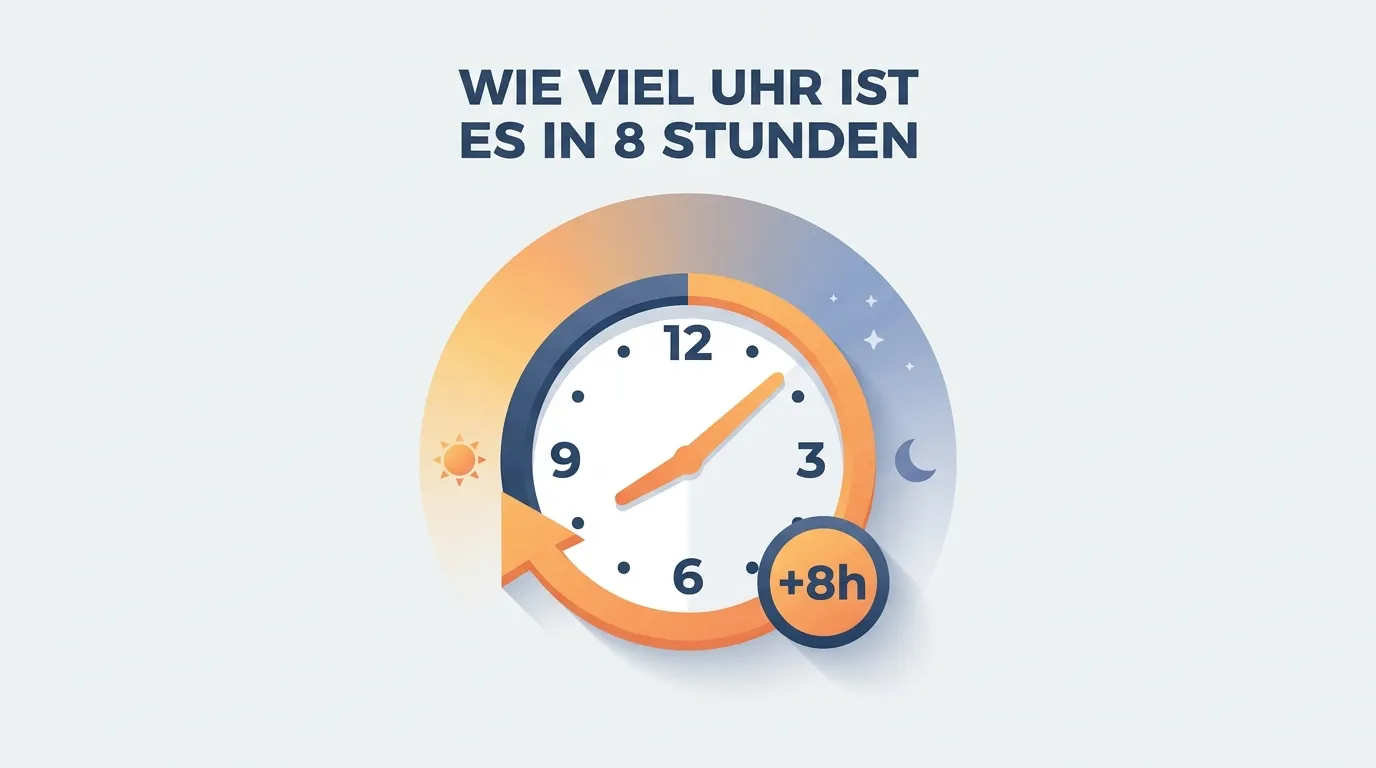 Uhrzeit in X Stunden berechnen